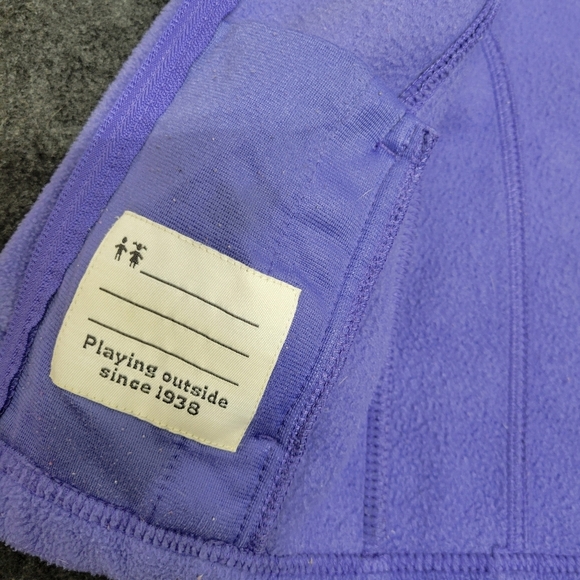 🌴5 for $25🌴Girls Columbia Lavender/Periwinkle Jacket Size 18-24 Months Toddler - Picture 8 of 16